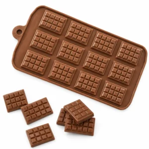 12 Mini Bar Silicone Chocolate Mould