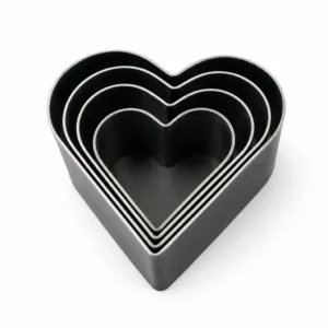 4pc Heart Stainless Steel Cookie Cutter