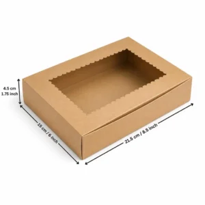 6pc brownie box