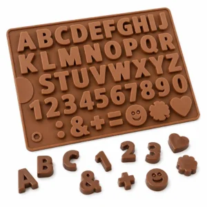 Alphabet Medium Size Silicone Mould