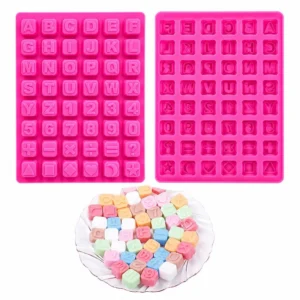 Alphabet square mould