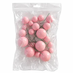 Baby Pink faux ball