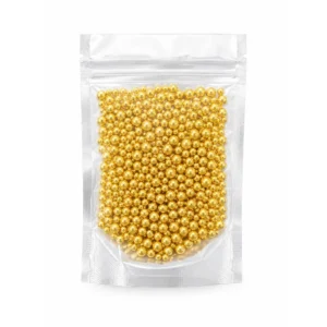 Metallic Gold Pearl Sprinkles | Gold Mixed Size Sprinkles