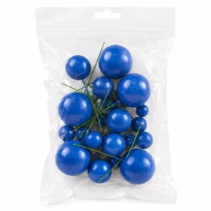 Royal Blue Faux Ball - 20pc Pack