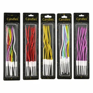 Spiral Candle 10pc Pack