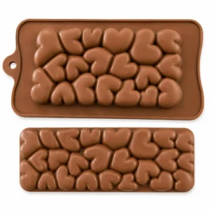 Single Heart Bar Silicone Chocolate Mould