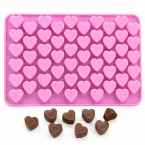 mini hearts pink