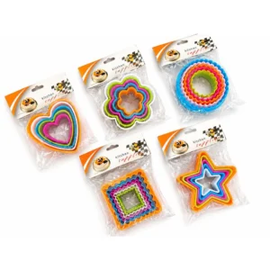 plastic cookie cutter set