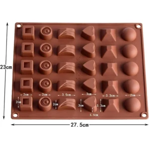 30 cavity chocolate mould