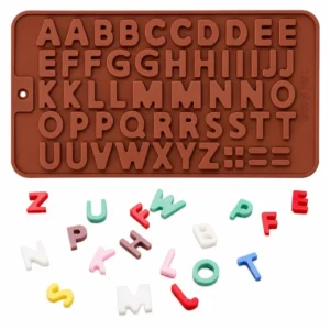 A To Z Alphabet Silicone mould