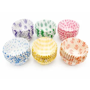 Cupcake Liners 100pc ( Random design ) - 12cm Size