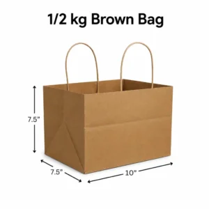 Paper Cake Bag - ½ kg