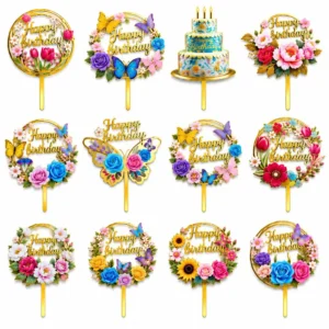5 inch Graphic Acrylic Toppers