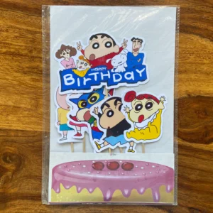 Shin Chan Theme Cake Toppers