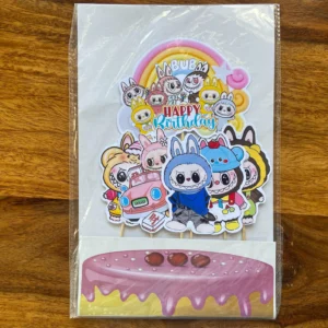 Labubu Theme Cake Toppers