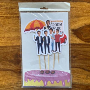 Groom To Be Theme Cake Toppers