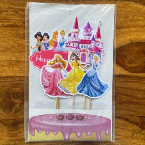 Disney Princess Theme Cake Toppers | Castle Theme