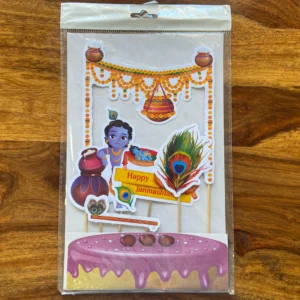 Krishna Janmashtami Theme Cake Toppers