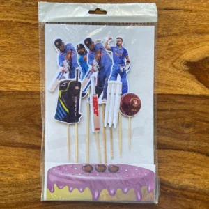 Cricket Theme Cake Toppers