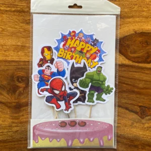Avengers Theme Cake Toppers