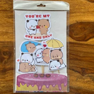 Bubu Dudu Theme Cake Toppers