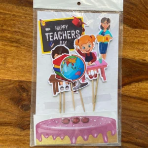 Teachers Day Theme Cake Toppers