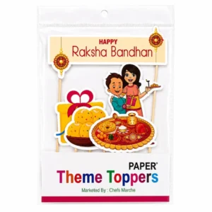 Raksha Bandhan Theme Cake Topper