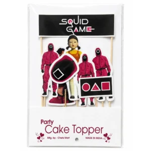 Squid Game Theme Cake Toppers