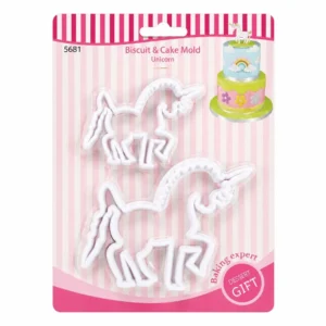 Unicorn Cookie Cutter 2pc Set