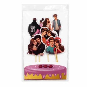 Couple Theme Cake Topper