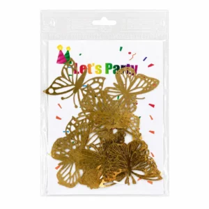 Paper Butterflies Toppers Gold