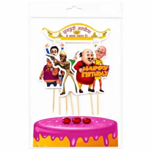 Motu Patlu Theme Cake Topper