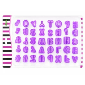 Alphabet & Number Fondant Cutter 40-piece